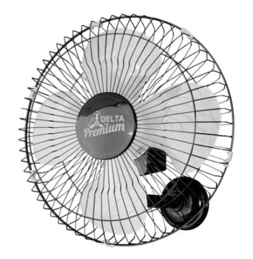 Imagem do produto Ventilador Oscilante Parede 60cm 170w Bivolt Gr/Fe Preto Premium 73-6425