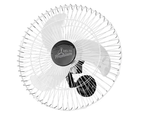 Imagem do produto Ventilador Oscilante Parede 60cm 170w Bivolt Gr/Fe Cr/Preto Premium 73-6429