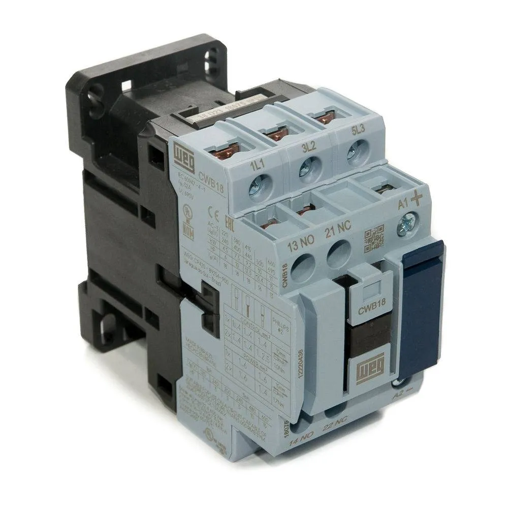 Imagem do produto CONTATOR CWB 18.11 1NA/1NF 220V 60HZ (SC)