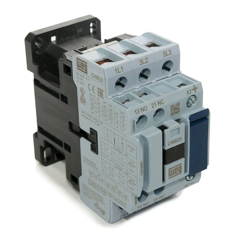 Imagem do produto CONTATOR CWB 25.11 1NA/1NF 220V 60HZ