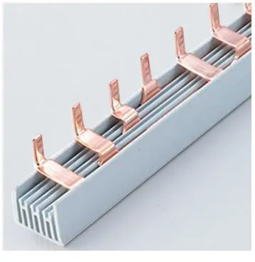 Imagem do produto BARRAM TRIFASICO  63A 12 POLOS PENTE 220/440V DIN (SC)