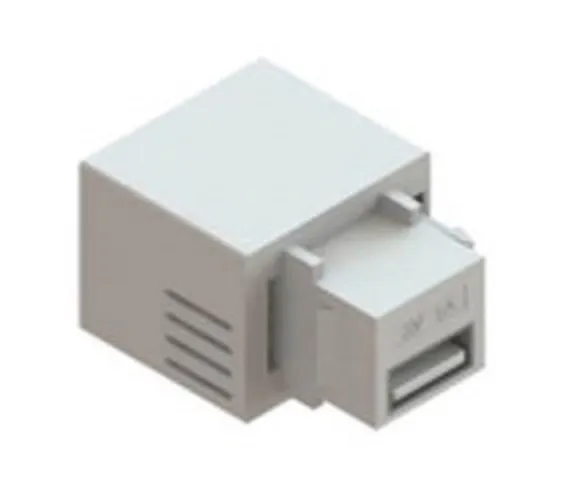 Imagem do produto CONECTOR USB CHARGER 5V 2.1A BRANCO 99082.01 (SC)