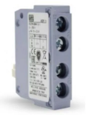 Imagem do produto BLOCO CONTATO 1NA/1NF FRONTAL AZUL P/ DISJ MOTOR MPW18/40/80 ACBF11
