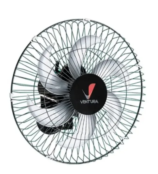 Imagem do produto VENTILADOR OSCILANTE PAREDE 50CM 150W BIVOLT GR/FE PRETO VENTURA 79-5425