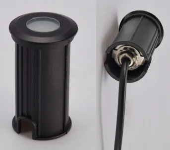 Imagem do produto BALIZADOR LED EMB SOLO 1W 3000K 30º PRETO IP66 (SCG)