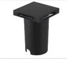 Imagem do produto BALIZADOR LED 4 FACHOS LE-3981 2W 3000K IP65 PT (SCG)