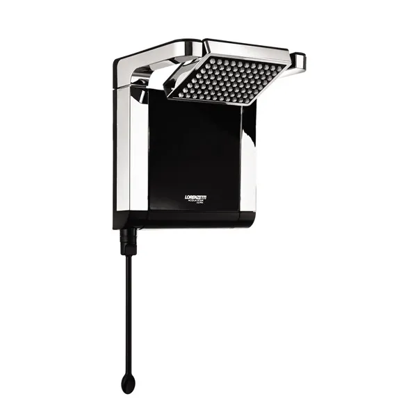 Imagem do produto Chuveiro Eletrônico 220V 7800W Preto e Cromado Acqua Star Lorenzetti