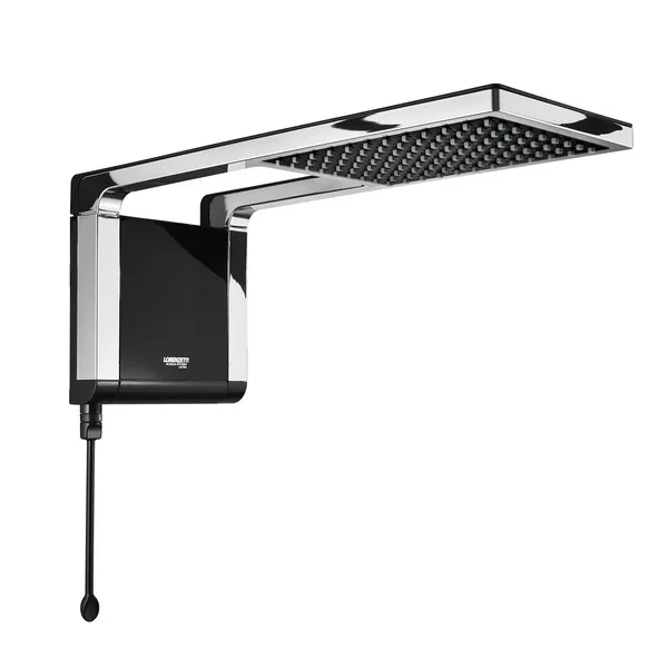 Imagem do produto Chuveiro Eletrônico 220V 7800W Preto e Cromado Acqua Storm Lorenzetti