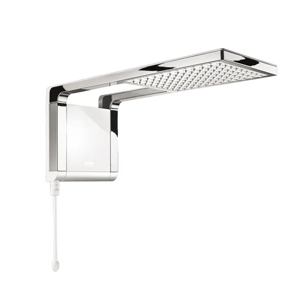 Imagem do produto Chuveiro Eletrônico 220V 7800W Branco e Cromado Acqua Storm Lorenzetti