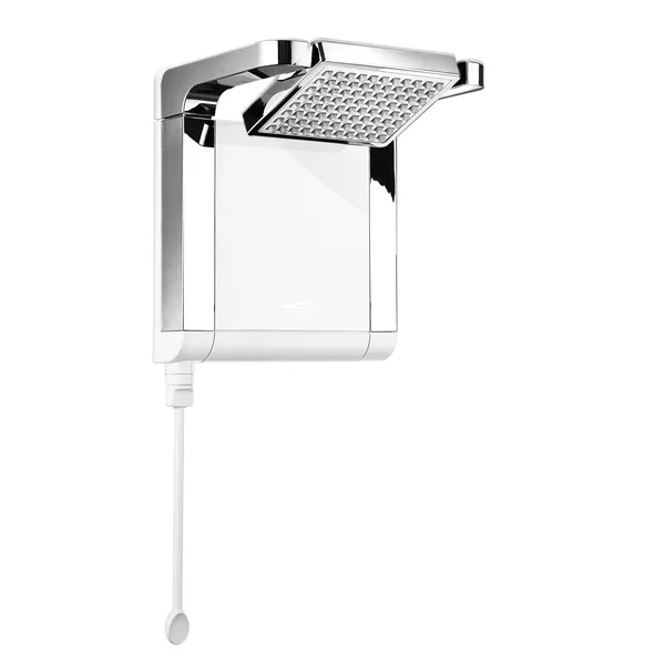 Imagem do produto Chuveiro Eletrônico 127V (110V) 5500W Branco e Cromado Acqua Star Lorenzetti