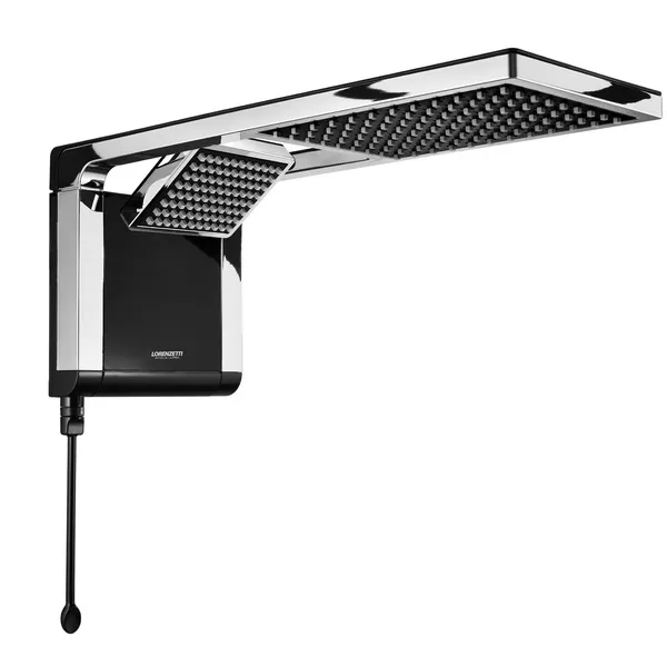Imagem do produto Chuveiro Eletrônico 127V (110V) 5500W Preto e Cromado Acqua Duo Ultra Lorenzetti
