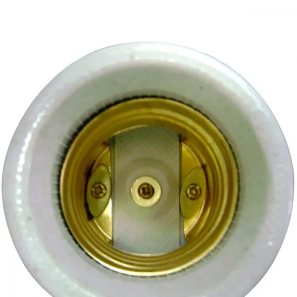 Imagem do produto Adaptador Soquete em Porcelana Branco E27 para E40 - Foxlux