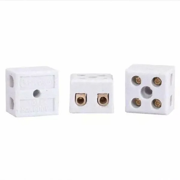 Imagem do produto Kit 10 Conector Porcelana Bipolar Para Fio 16mm