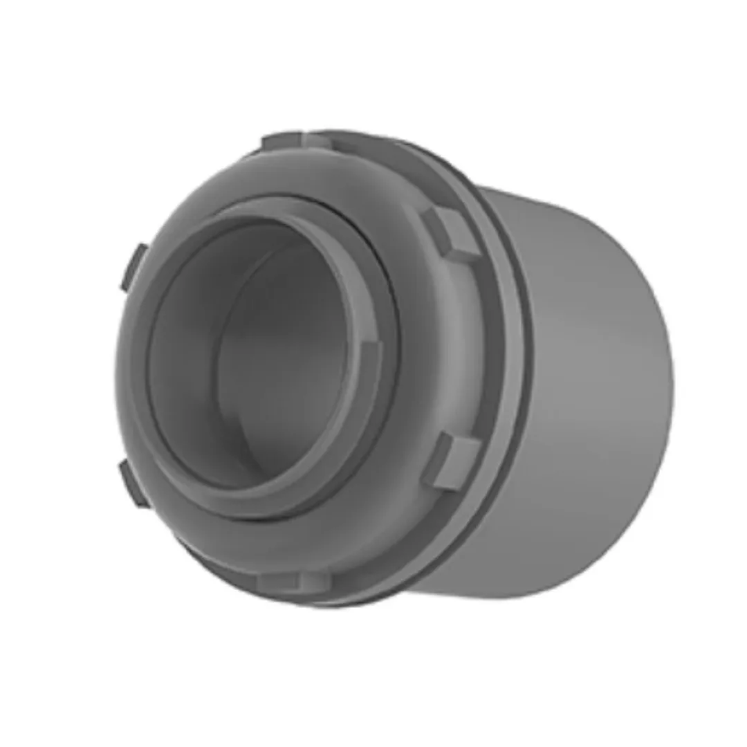 Imagem do produto BOX RETO PVC 3/4 CINZA